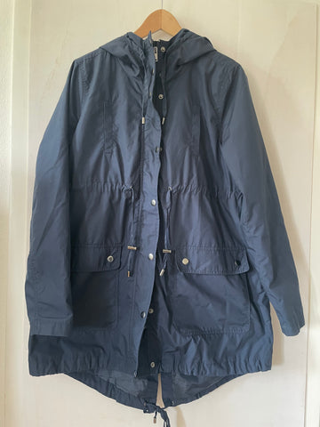 Yessica (225) - dunkelblauer Parka, Gr. 40