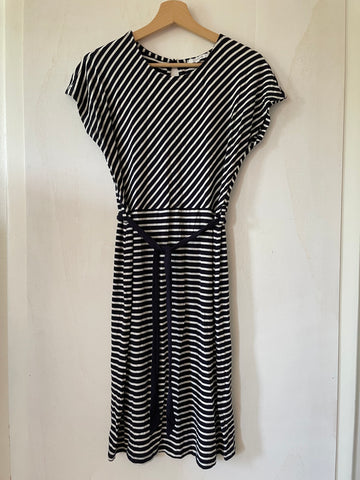noppies (231) - blau/weisses Kleid, Gr. S