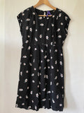 Séraphine (231) - dunkelblaues Stillkleid, Gr. 36