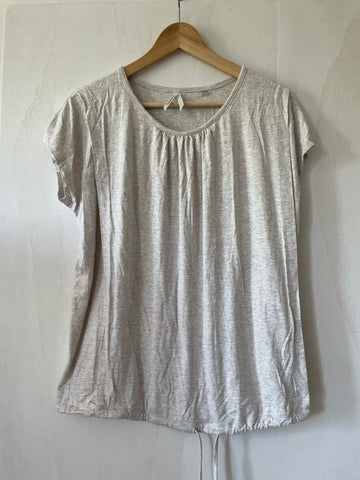 Séraphine (231) - naturmeliertes Stilloberteil mit Hose 2er-Set, Gr. S