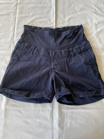 H&M mama (231) - dunkelblaue Shorts, Gr. S