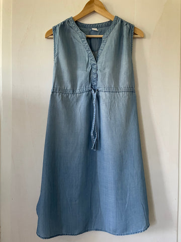 H&M mama (231) - blaues Kleid, Gr. XS