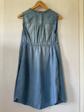 H&M mama (231) - blaues Kleid, Gr. XS