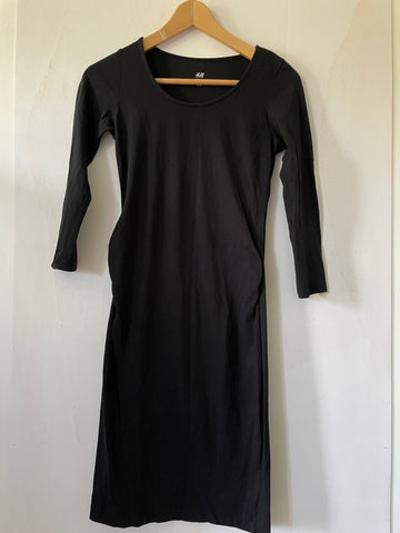 H&M mama (231) - schwarzes Kleid, Gr. XS