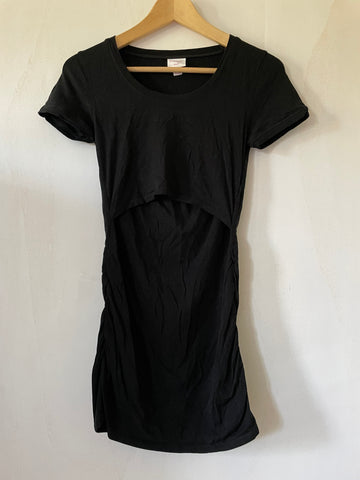 boob (231) - schwarzes Stillshirt, Gr. S