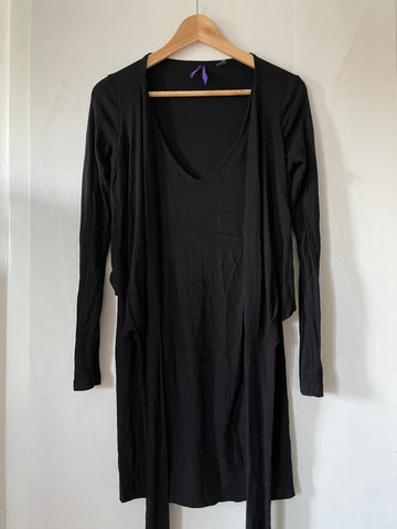 Séraphine (231) - schwarzes Stillkleid, Gr. 34