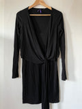 Séraphine (231) - schwarzes Stillkleid, Gr. 34