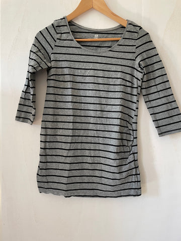 H&M mama (232) - graues Oberteil, Gr. M