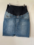 H&M mama (232) - Jeans-Jupe, Gr. M
