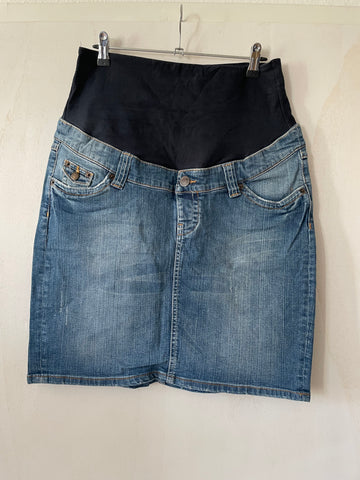 H&M mama (232) - Jeans-Jupe, Gr. M