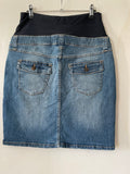 H&M mama (232) - Jeans-Jupe, Gr. M