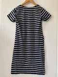 H&M mama (232) - dunkelblaues Basic-Kleid, Gr. M