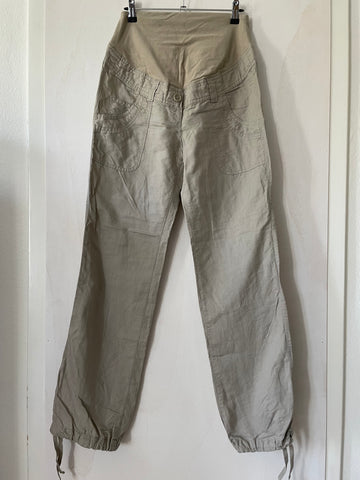 H&M mama (232) - beige Sommerhose, Gr. 36