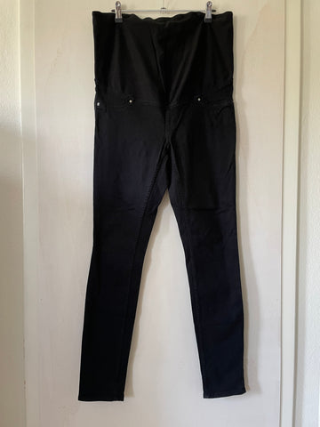H&M mama (227) - schwarze Hose, Gr. 44