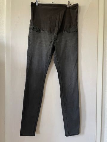 H&M mama (227) - dunkelgraue Hose, Gr. 44