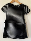 Anna Field mama (227) - schwarzes Still-Shirt, Gr. S