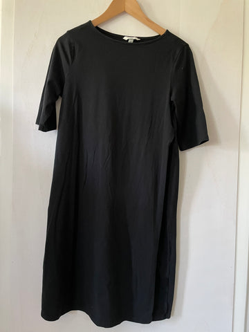 H&M mama (227) - schwarzes Stillkleid, Gr. S