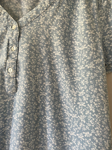C&A mama (227) - hellblaue Bluse, Gr. 38