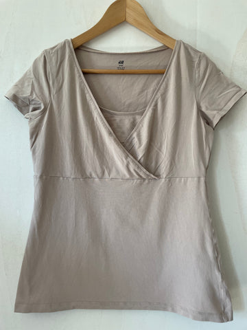 H&M mama (233) - zartlila Still-Shirt, Gr. M