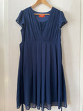 Amara (233) - dunkelblaues Kleid, Gr. M