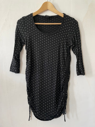 H&M mama (235) - schwarzes Oberteil, Gr. S