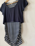 Envie de Fraise (235) - dunkelblaues Still-Shirt, Gr. 40/42