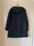 H&M mama (236) - dunkelblauer Parka, Gr. XS