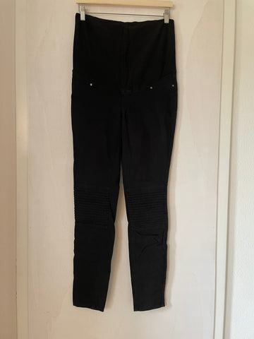 H&M mama (236) - schwarze Hose, Gr. M
