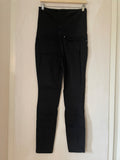 H&M mama (236) - schwarze Hose, Gr. M
