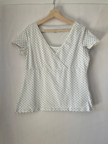 H&M mama (237) - Umstands-und Stillshirt, Gr. L