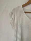 Pieces (238) - weisses Shirt, Gr. XS