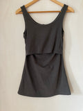 Anna Field mama (238) - graues Träger-Shirt, Gr. S