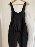 9 fashion (100) - schwarzer Overall-Jumpsuit, Gr. XL