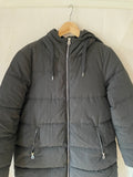 Only maternity (100) - schwarzer Wintermantel, Gr. M
