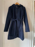 mama licious (100) - blauer Wintermantel, Gr. L