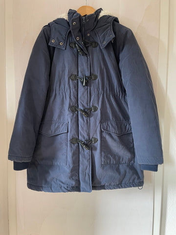 mama licious (233) - blauer Wintermantel, Gr. L