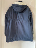 mama licious (233) - blauer Wintermantel, Gr. L