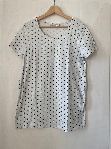 bpc mama (241) - weisses Umstandsshirt, Gr. 40/42