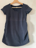 H&M mama (243) - blaues Shirt, Gr. S