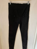 H&M mama (244) - schwarze Hose, Gr. 38