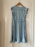 H&M mama (244) - hellblaues Kleid, Gr. M
