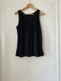 YKK (245) - schwarze Bluse, Gr. M