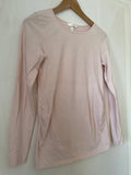 H&M mama (244) - rosa Oberteil, Gr. S