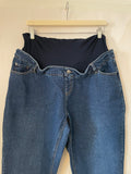 vertbaudet (100) - blaue Hose, Gr. 46