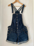 C&A (257) - blaue Latz-Shorts, Gr. 38