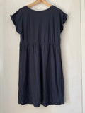 H&M mama (257) - blaues Kleid, Gr. M