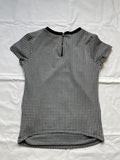 H&M mama (189) - schwarz/weiss gemustertes Shirt, Gr. M