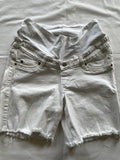 H&M mama (169) - weisse Shorts, Gr. S