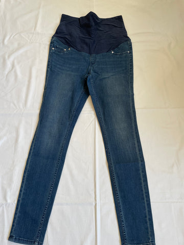 H&M mama (204) - blaue Hose, Gr. L (40)