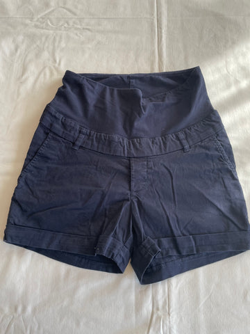 H&M mama (195) - dunkelblaue Shorts, Gr. XS